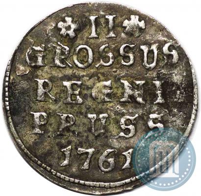 Picture 2 grosze 1761 year  