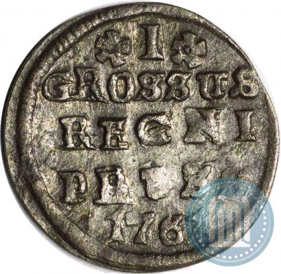 Picture 1 grosz 1761 year  