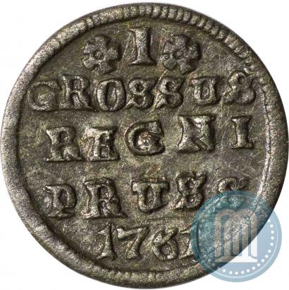Фото 1 грош 1761 года  