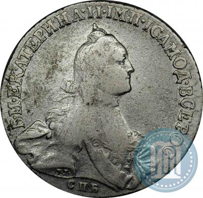 Фото Полтина 1764 года СПБ-СА 