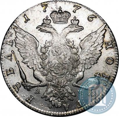 Фото 1 рубль 1776 года СПБ-ЯЧ 