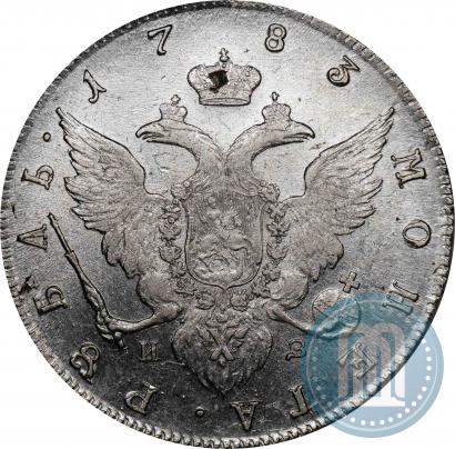 Фото 1 рубль 1783 года СПБ-ИЗ 