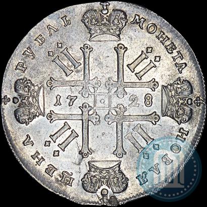 Picture 1 rouble 1728 year  "Type of 1728"
