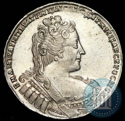 Picture 1 rouble 1733 year  