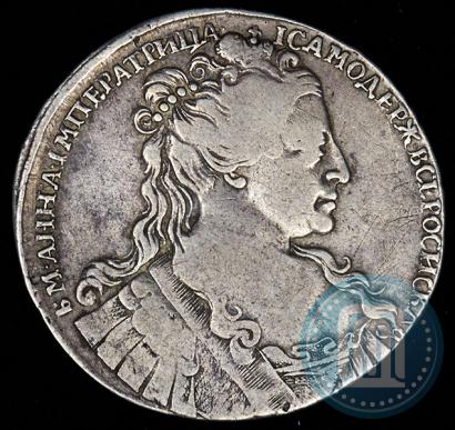 Фото 1 рубль 1734 года  "Тип 1734 года"