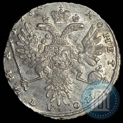 Picture Poltina 1734 year  "Type of 1735"