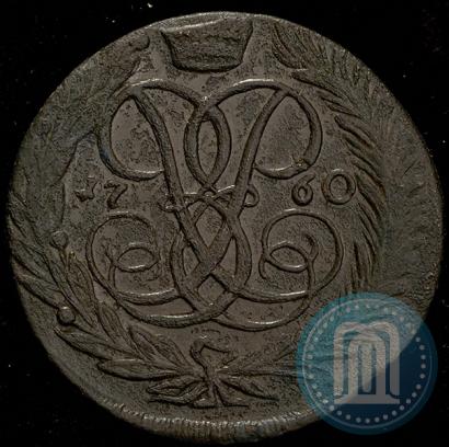 Picture 5 kopecks 1760 year  