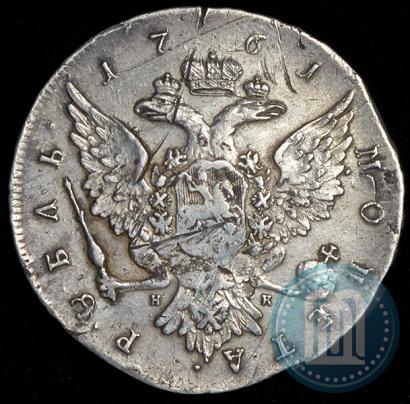 Picture 1 rouble 1761 year СПБ-НК 