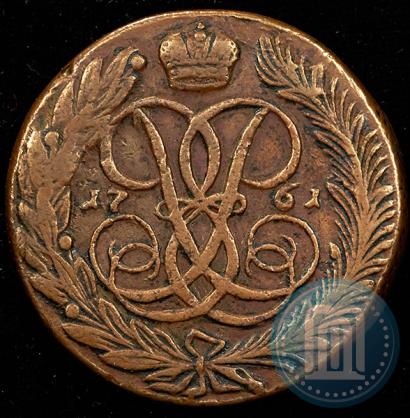 Picture 5 kopecks 1761 year  