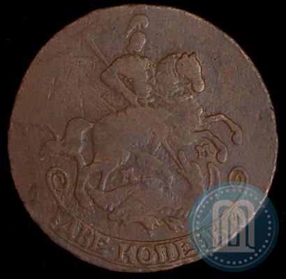 Фото 2 копейки 1766 года ММ 