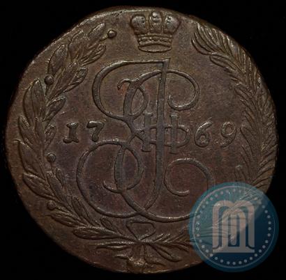 Фото 5 копеек 1769 года ЕМ 