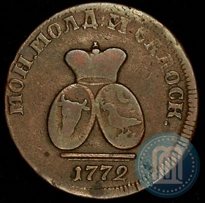 Фото Пара - 3 денги 1772 года  