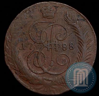 Picture 5 kopecks 1788 year ММ 