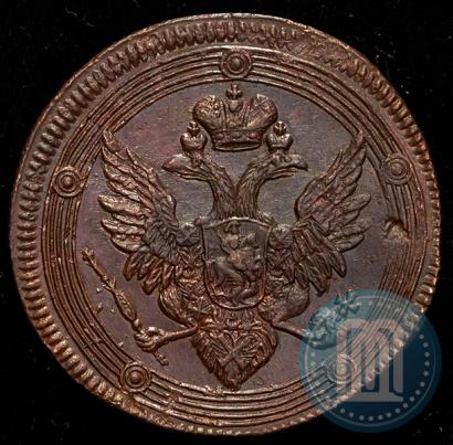 Picture 5 kopecks 1806 year ЕМ 
