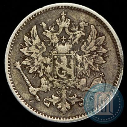 Фото 50 пенни 1872 года S 