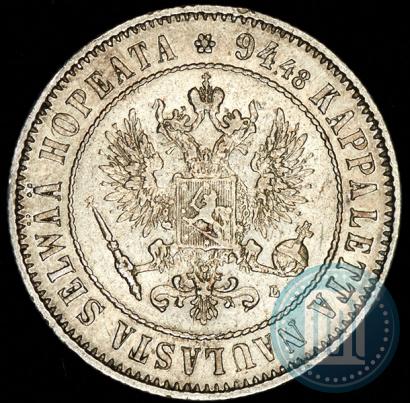 Picture 1 markka 1893 year L 