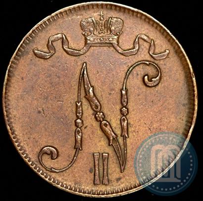 Picture 5 pennia 1899 year  
