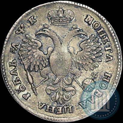 Фото 1 рубль 1720 года OK "Портрет в латах"