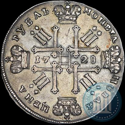 Фото 1 рубль 1728 года  "Тип 1728"