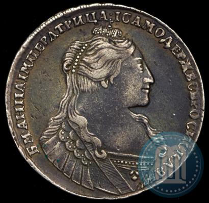 Фото 1 рубль 1734 года  "Тип 1735 года"