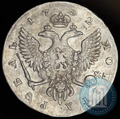 Picture 1 rouble 1742 year СПБ 