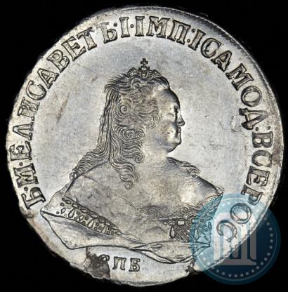 Picture 1 rouble 1749 year СПБ 