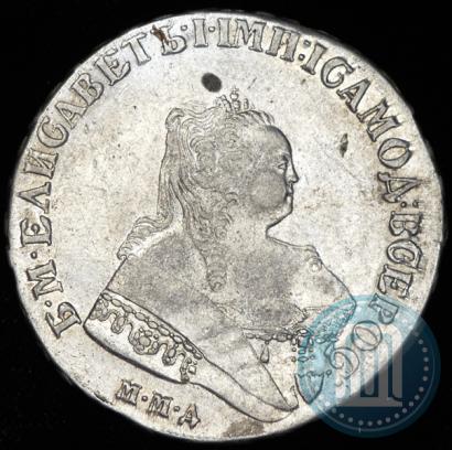 Picture 1 rouble 1751 year ММД 
