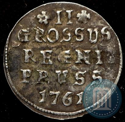 Picture 2 grosze 1761 year  
