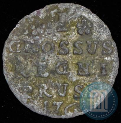 Фото 1 грош 1761 года  