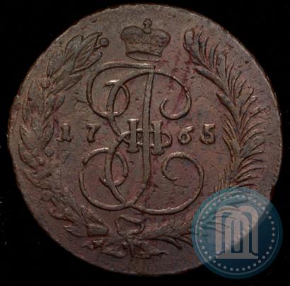 Picture 5 kopecks 1765 year ММ 