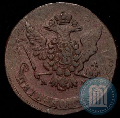 Picture 5 kopecks 1765 year ММ 
