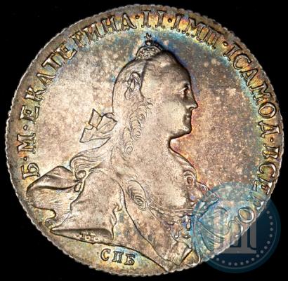 Picture 1 rouble 1766 year СПБ-АШ 
