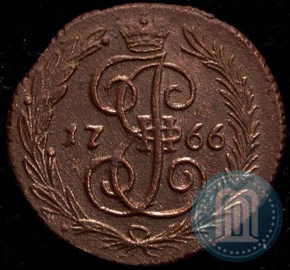 Фото Денга 1766 года ЕМ 