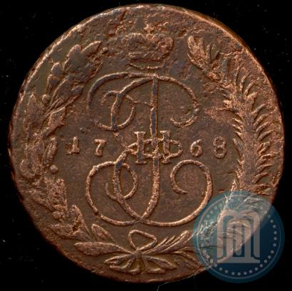 Picture 5 kopecks 1768 year ММ 