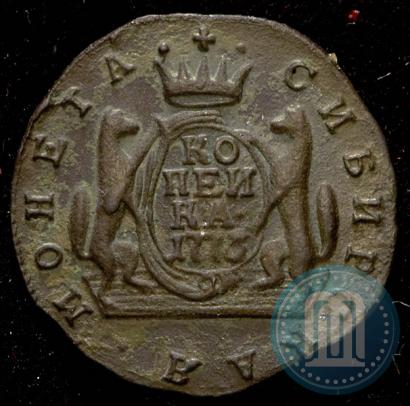 Фото 1 копейка 1773 года КМ 