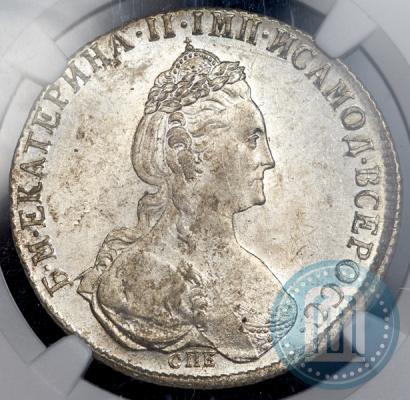 Picture 1 rouble 1780 year СПБ-ИЗ 