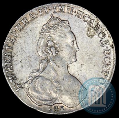 Picture 1 rouble 1780 year СПБ-ИЗ 
