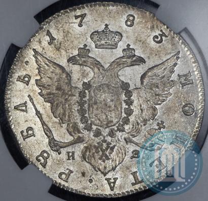 Фото 1 рубль 1783 года СПБ-ИЗ 