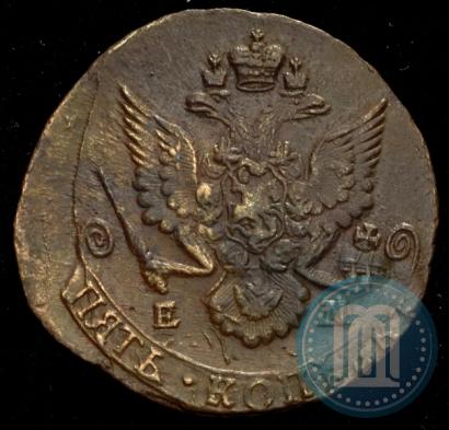 Фото 5 копеек 1785 года ЕМ 