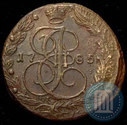 Фото 5 копеек 1785 года ЕМ 