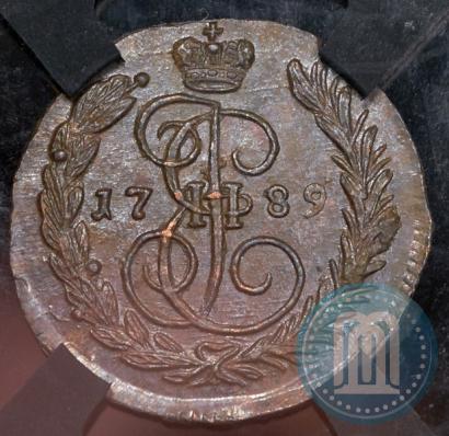 Picture 1 kopeck 1789 year ЕМ 