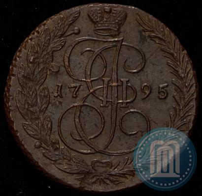 Picture 5 kopecks 1795 year ЕМ 