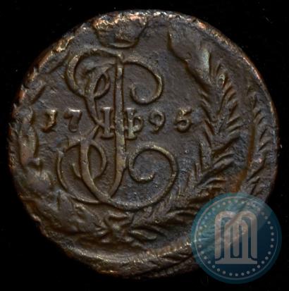Picture 1 kopeck 1795 year  