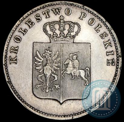 Picture 2 złote 1831 year KG "Polish uprising"