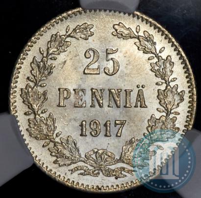 Фото 25 пенни 1917 года S 
