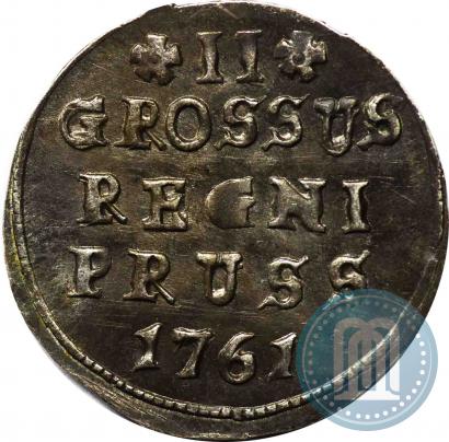 Picture 2 grosze 1761 year  