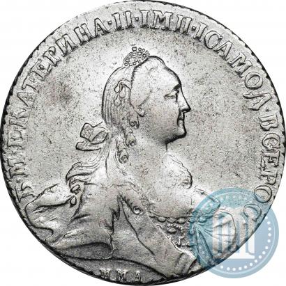Фото 1 рубль 1768 года ММД-EI 