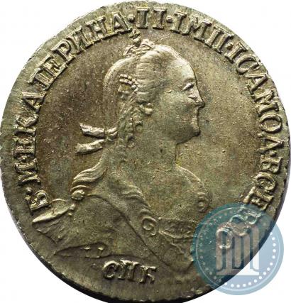 Picture Grivennik 1774 year СПБ 