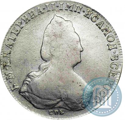Фото 1 рубль 1793 года СПБ-ЯА 