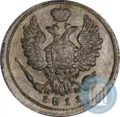 Picture 1 kopeck 1811 year ЕМ-НМ 